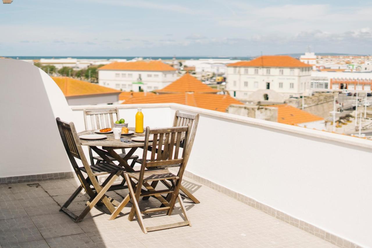 Best Houses 45 - Beautiful Ocean And City View Peniche Eksteriør billede